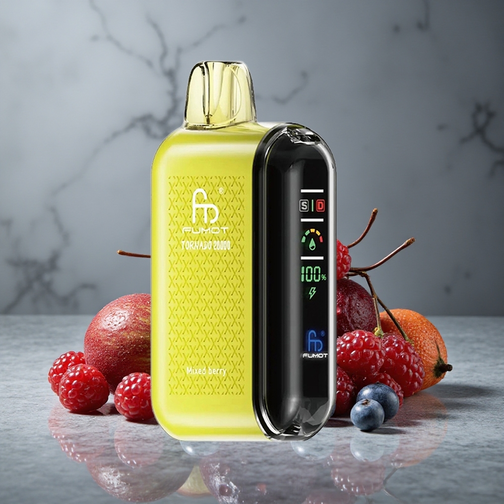 Fumot Tornado 20000 Puffs Bagas Misturadas Dual Mesh Coil Brazil vape wholesale