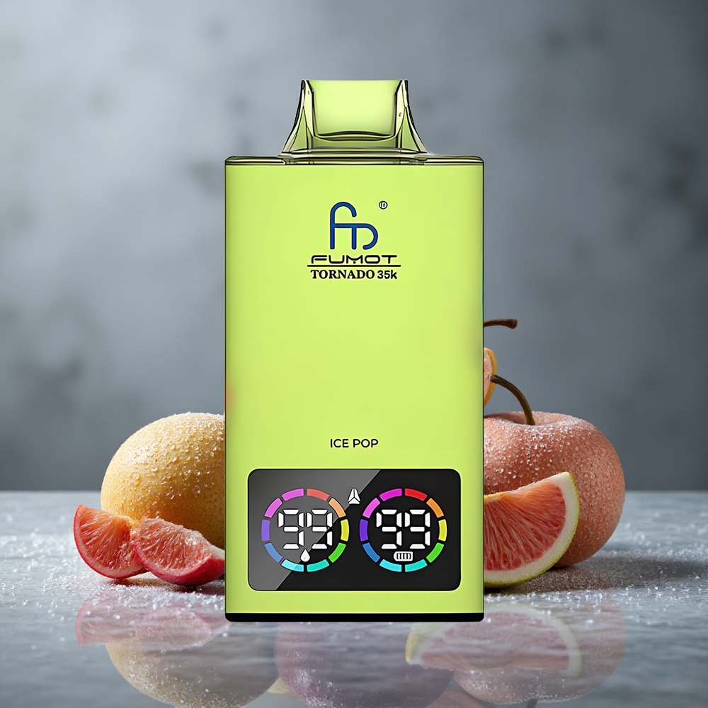 Fumot Tornado 35K 35000 Puffs Gelo Picolé Dual Mesh Coil Brazil vape wholesale