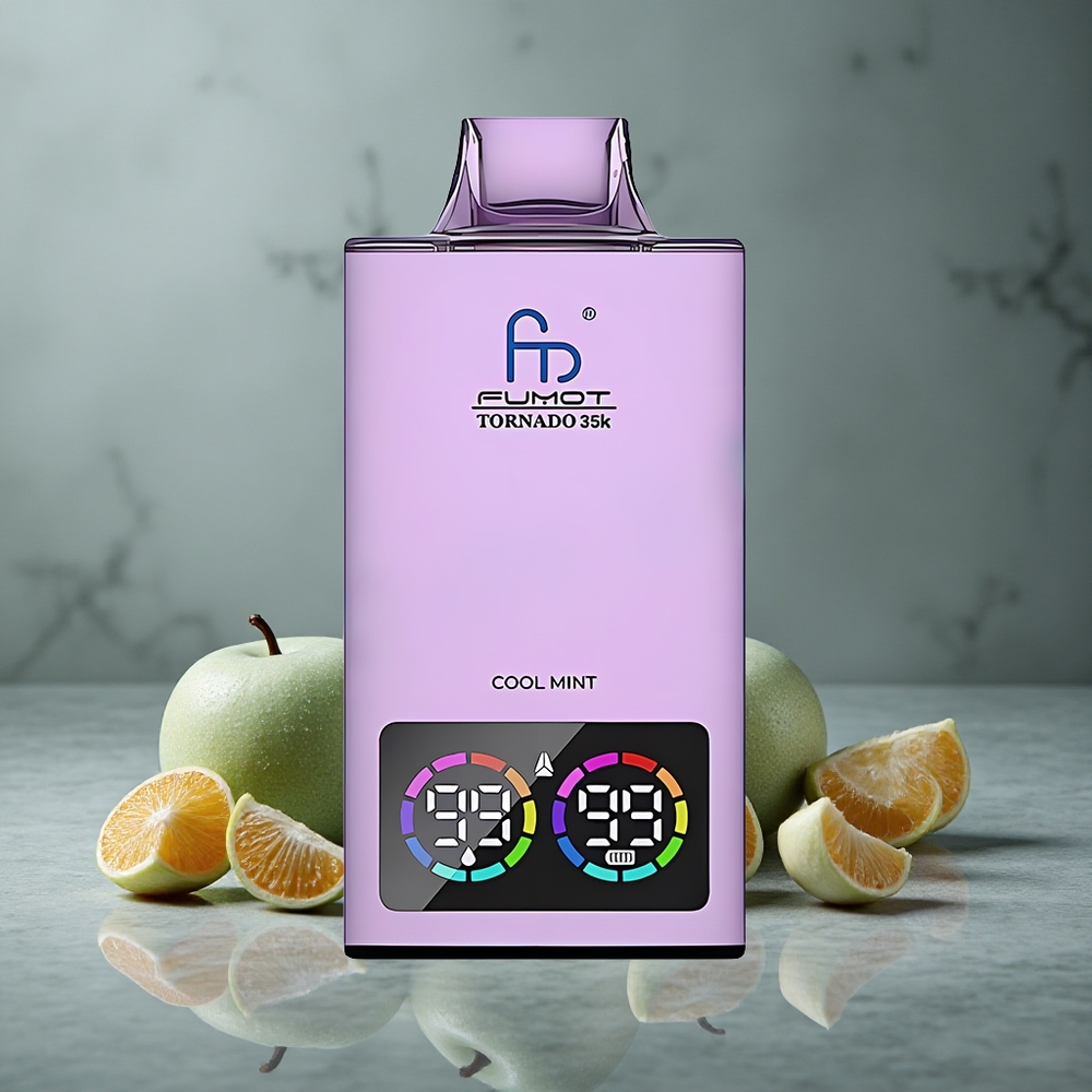 Fumot Tornado 35K 35000 Puffs Hortelã Refrescante Dual Mesh Coil Brazil vape wholesale