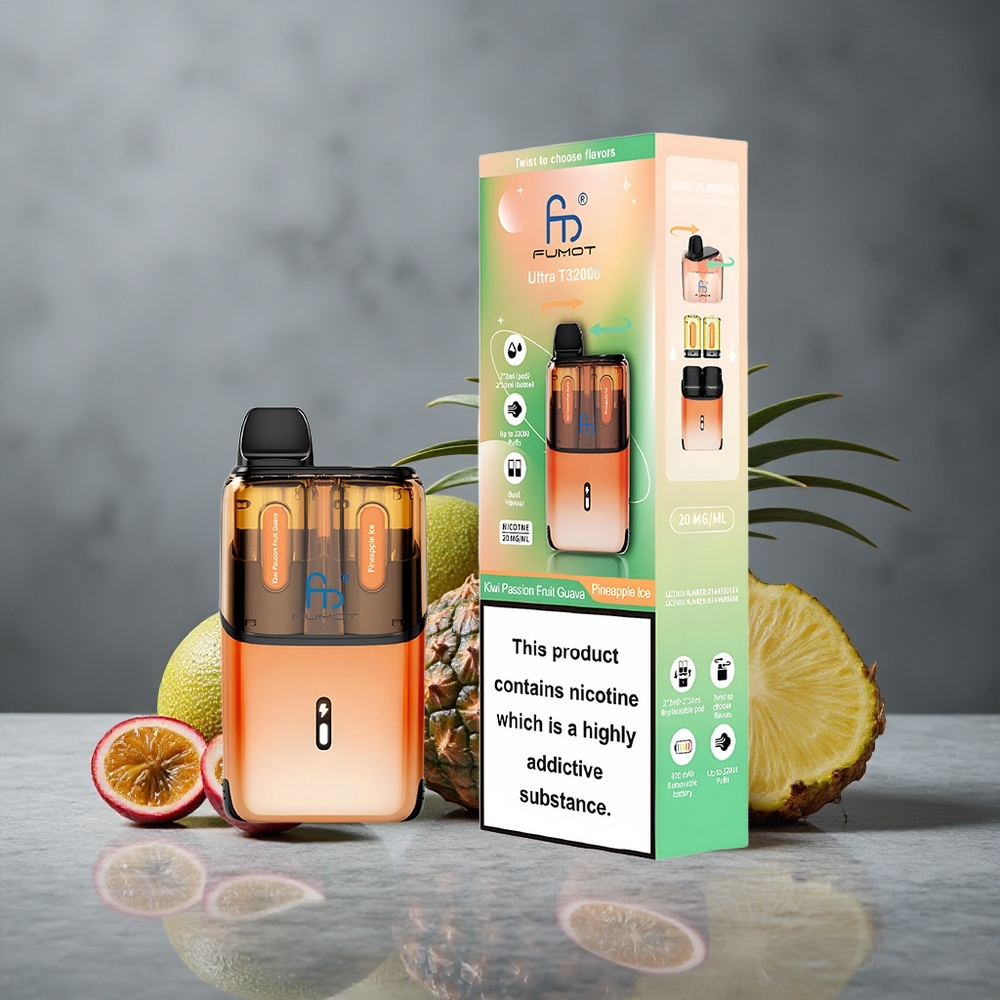 Fumot Ultra T32000 32000 Puffs Kiwi Maracujá Goiaba Abacaxi Gelo Brazil vape wholesale