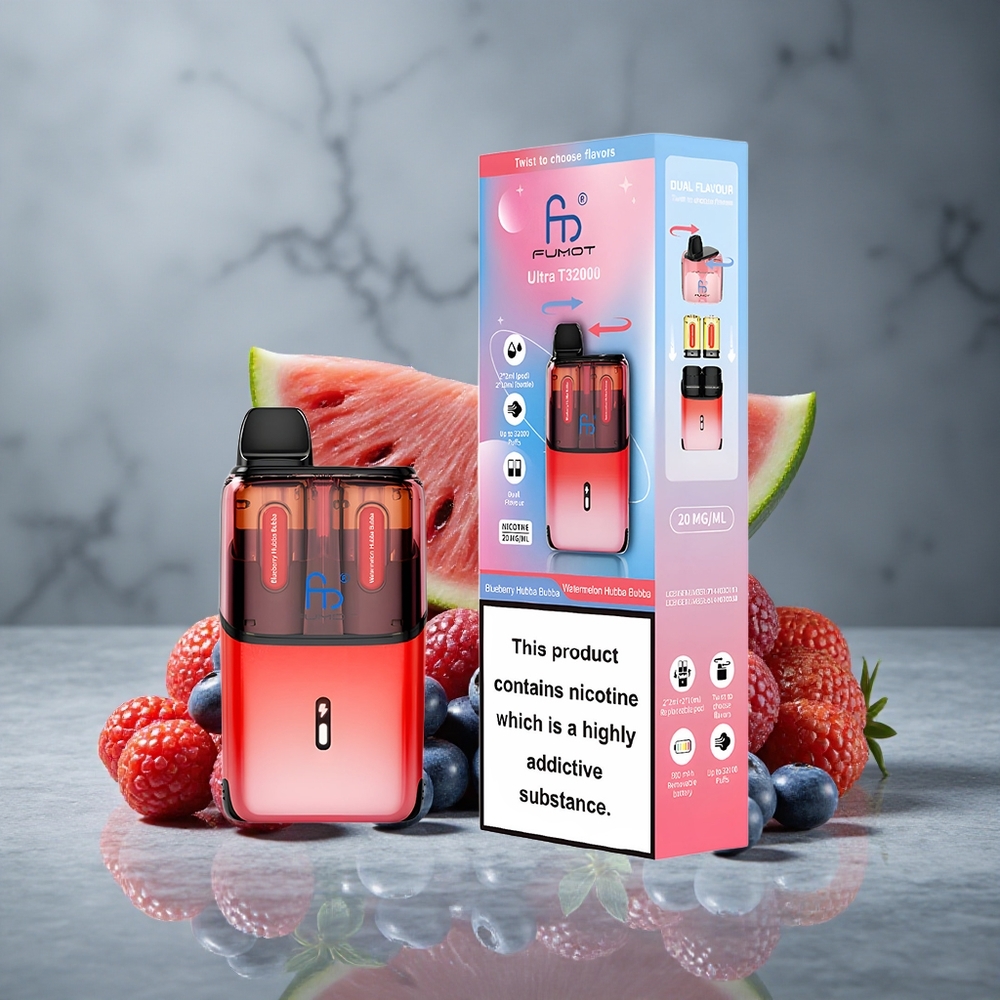 Fumot Ultra T32000 32000 Puffs Mirtilo Hubba Bubba Melancia Hubba Bubba Brasil Vape Wholesale