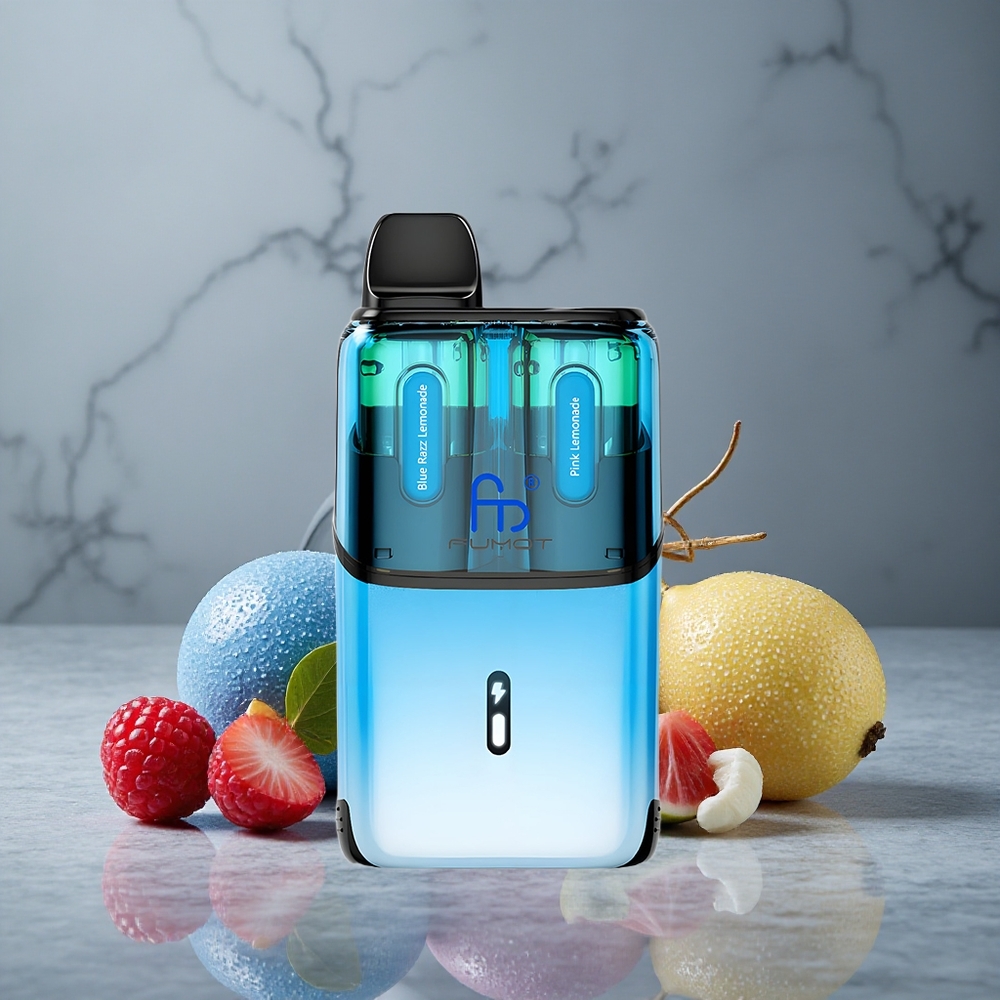 Fumot Ultra T32000 Dispositivo Vaporizador Descartável 32000 Puffs Limonada Azul e Framboesa Limonada Rosa Brazil vape wholesale