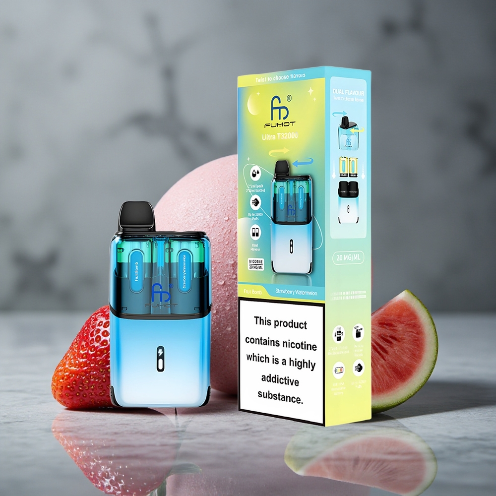 Fumot Ultra T32000 Vape Descartável 32000 Puffs Morango Melancia Brasil vape wholesale